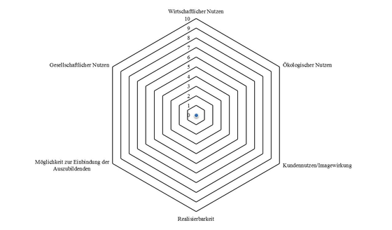 Abbildung 9: Gestaltung des Netzdiagramms